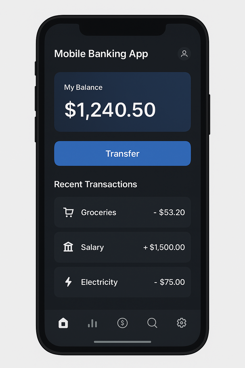 Mobile Banking App